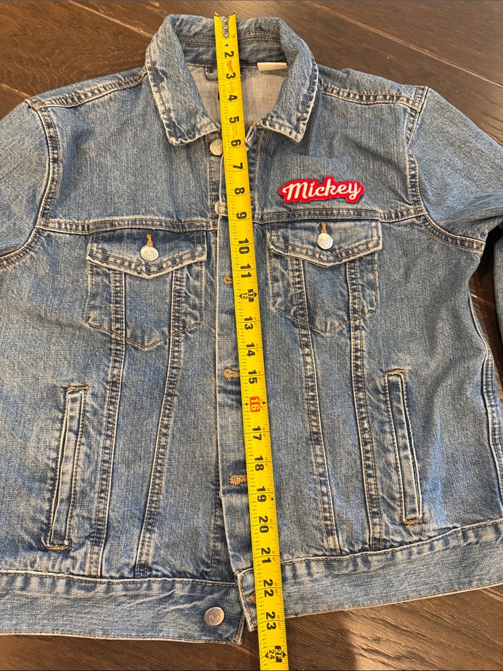 Rare Collectible Zara Trafaluc Denimwear Jacket with Disney Character Patches - Picture 13 of 13